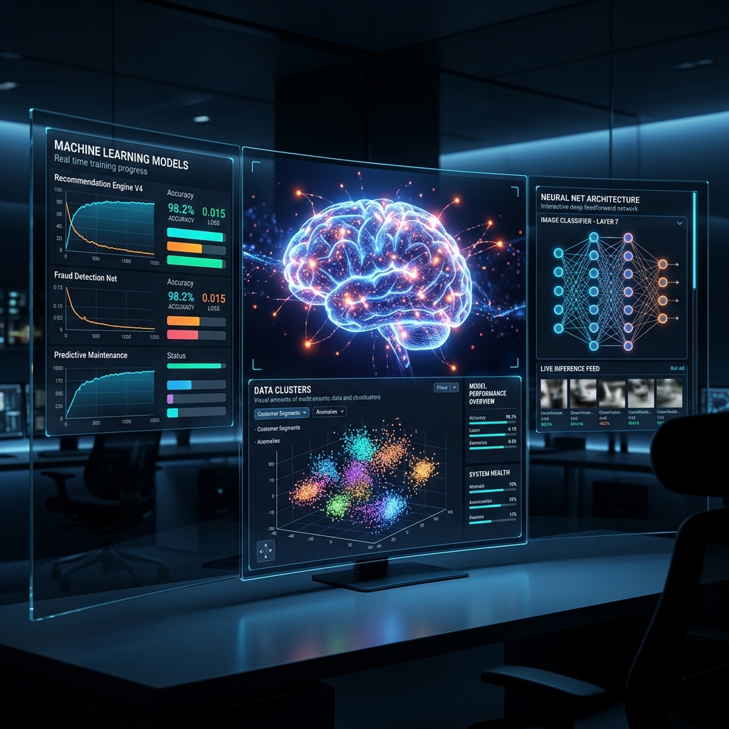 AI Solutions Dashboard Showcase